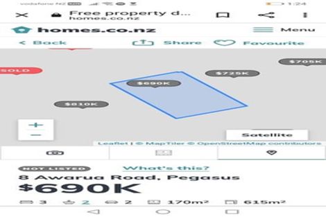 Photo of property in 8 Awarua Road, Pegasus, 7612