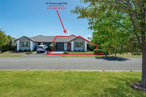 Photo of property in 43 Farnborough Way, Rolleston, 7615