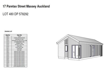 Photo of property in 17 Paretao Street, Massey, Auckland, 0614