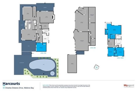 Photo of property in 50 Charles Dickens Drive, Mellons Bay, Auckland, 2014