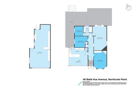 Photo of property in 46 Belle Vue Avenue, Northcote Point, Auckland, 0627