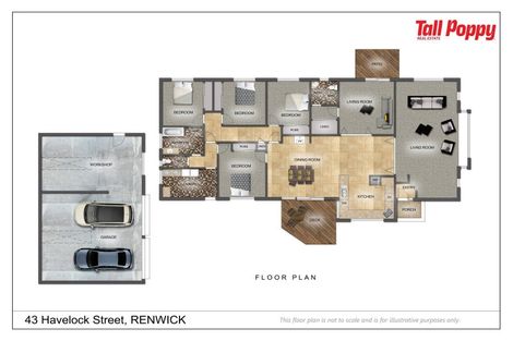 Photo of property in 43 Havelock Street, Renwick, 7204