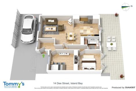 Photo of property in 14 Dee Street, Island Bay, Wellington, 6023