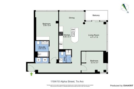 Photo of property in 1104/10 Alpha Street, Te Aro, Wellington, 6011