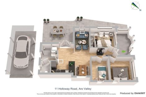 Photo of property in 11 Holloway Road, Aro Valley, Wellington, 6021