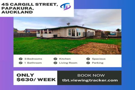 Photo of property in 45 Cargill Street, Papakura, 2110