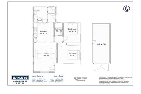 Photo of property in 22 Kepa Street, Whanganui East, Whanganui, 4500