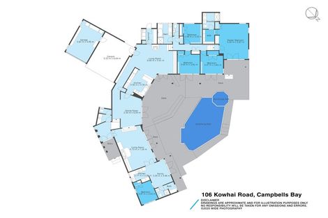 Photo of property in 106 Kowhai Road, Campbells Bay, Auckland, 0630