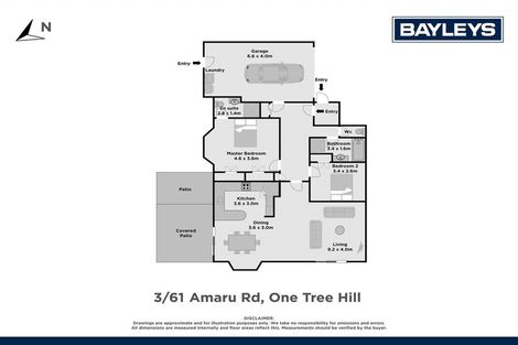 Photo of property in 3/61 Amaru Road, One Tree Hill, Auckland, 1061