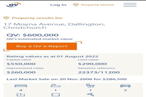 Photo of property in 17 Moyna Avenue, Dallington, Christchurch, 8061