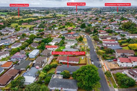 Photo of property in 28 Lewisham Street, Highland Park, Auckland, 2010