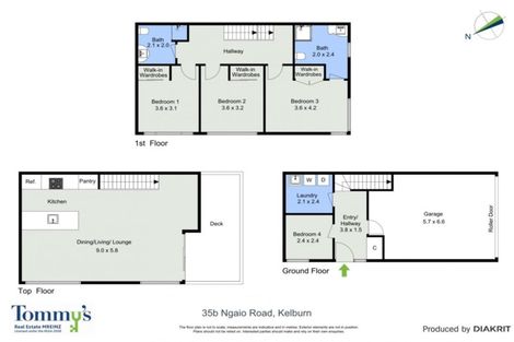 Photo of property in 35b Ngaio Road, Kelburn, Wellington, 6012