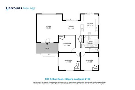 Photo of property in 1/27 Arthur Road, Hillpark, Auckland, 2102