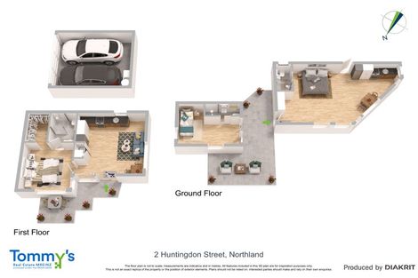 Photo of property in 2 Huntingdon Street, Northland, Wellington, 6012