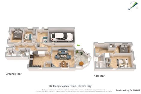 Photo of property in 62 Happy Valley Road, Owhiro Bay, Wellington, 6023