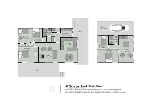 Photo of property in 55 Stevenson Road, Clarks Beach, 2122