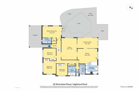 Photo of property in 12 Sheralee Place, Bucklands Beach, Auckland, 2014