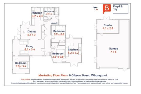 Photo of property in 6 Gibson Street, Aramoho, Whanganui, 4500