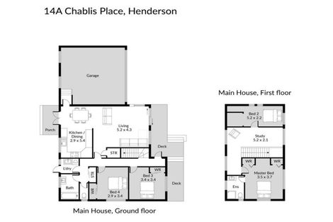 Photo of property in 14a Chablis Place, Henderson, Auckland, 0612