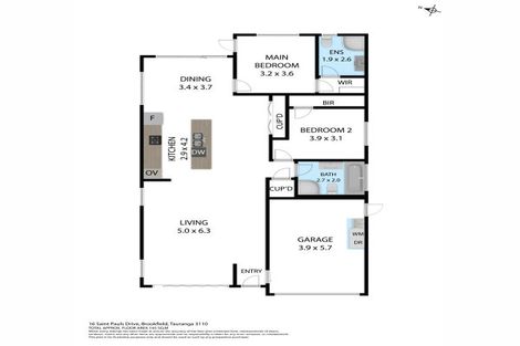 Photo of property in 16 Saint Pauls Drive, Brookfield, Tauranga, 3110