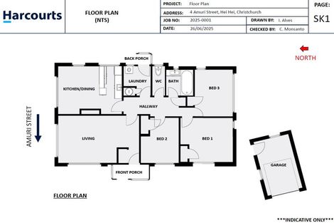 Photo of property in 4 Amuri Street, Hei Hei, Christchurch, 8042