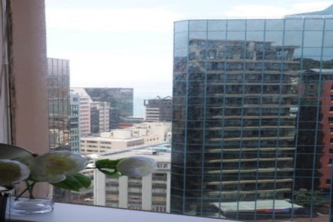 Photo of property in Terrace Tower Apartments, 11a/126 The Terrace, Wellington Central, Wellington, 6011