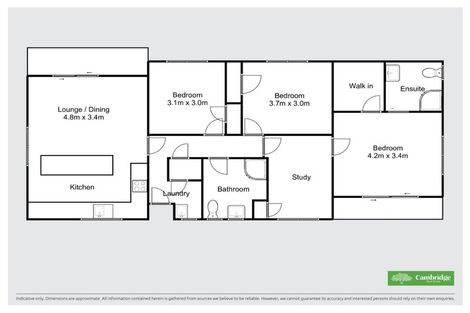 Photo of property in 34a Shelley Street, Leamington, Cambridge, 3432