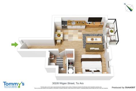 Photo of property in 302/8 Wigan Street, Te Aro, Wellington, 6011