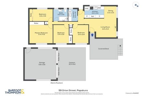 Photo of property in 59 Orion Street, Papakura, 2110