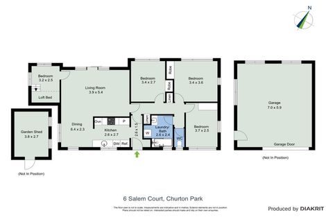 Photo of property in 6 Salem Court, Churton Park, Wellington, 6037