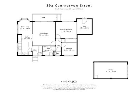 Photo of property in 39a Caernarvon Street, Dinsdale, Hamilton, 3204