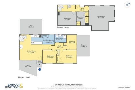 Photo of property in 24 Mawney Road, Henderson, Auckland, 0610