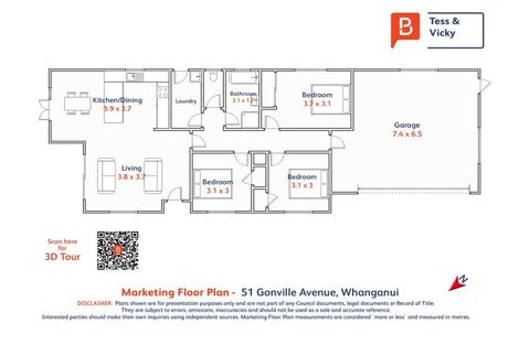 Photo of property in 51 Gonville Avenue, Gonville, Whanganui, 4501