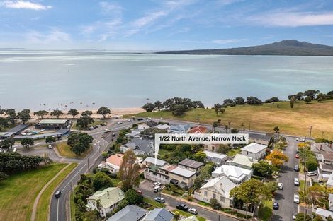 Photo of property in 1/22 North Avenue, Narrow Neck, Auckland, 0624