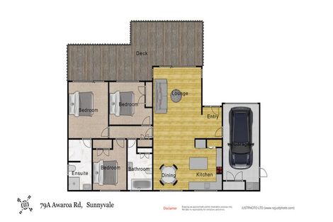 Photo of property in 79a Awaroa Road, Sunnyvale, Auckland, 0612