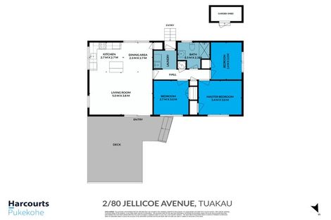 Photo of property in 2/80 Jellicoe Avenue, Tuakau, 2121