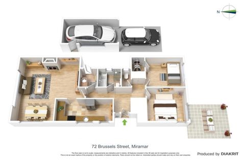 Photo of property in 72 Brussels Street, Miramar, Wellington, 6022