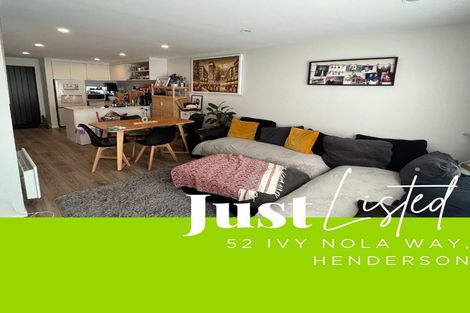Photo of property in 52 Ivy Nola Way, Henderson, Auckland, 0612