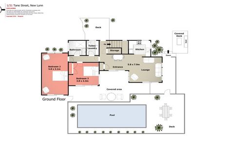 Photo of property in 1/31 Tane Street, New Lynn, Auckland, 0600