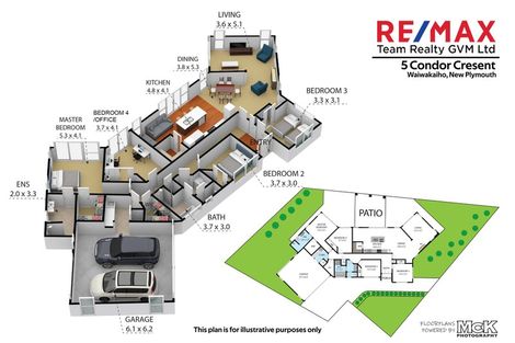 Photo of property in 5 Condor Crescent, Waiwhakaiho, New Plymouth, 4312