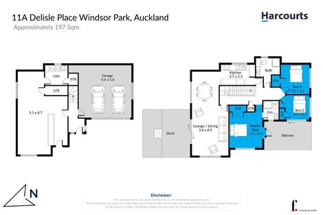 Photo of property in 1/11 Delisle Place, Windsor Park, Auckland, 0632