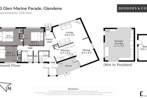 Photo of property in 83 Glen Marine Parade, Glendene, Auckland, 0602