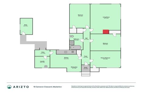 Photo of property in 15 Cameron Crescent, Masterton, 5810