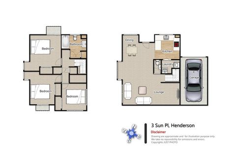 Photo of property in 3 Sun Place, Henderson, Auckland, 0612