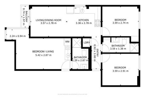 Photo of property in Monvie Apartments, 312/15 Holland Street, Te Aro, Wellington, 6011