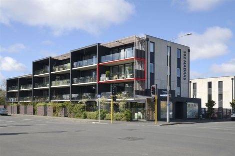 Photo of property in Leicester Executive Apartments, 301/282 Madras Street, Christchurch Central, Christchurch, 8011