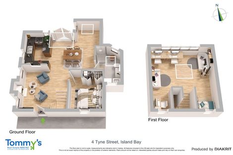 Photo of property in 4 Tyne Street, Island Bay, Wellington, 6023