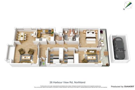 Photo of property in 26 Harbour View Road, Northland, Wellington, 6012