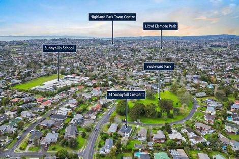 Photo of property in 34 Sunnyhill Crescent, Sunnyhills, Auckland, 2010