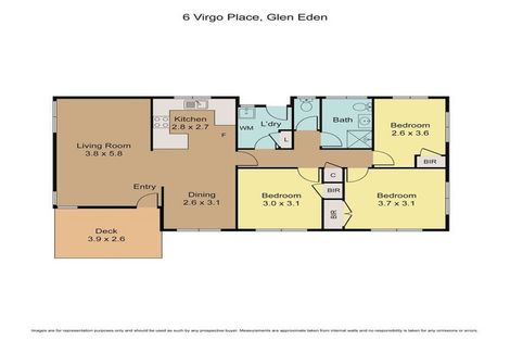 Photo of property in 6 Virgo Place, Glen Eden, Auckland, 0602